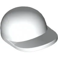 Hat / Cap Short Curved Peak / White