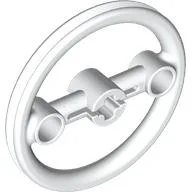 Technic Steering Pulley Large / White