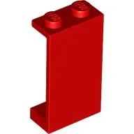 Panel 1 x 2 x 3 - Solid Studs / Red