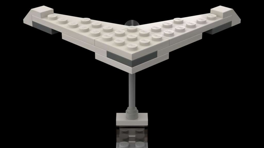 Lego B-2 Spirit / B-21 Raider Bomber [912055-1 modification]