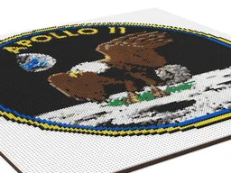 Apollo 11 Patch Mosaic