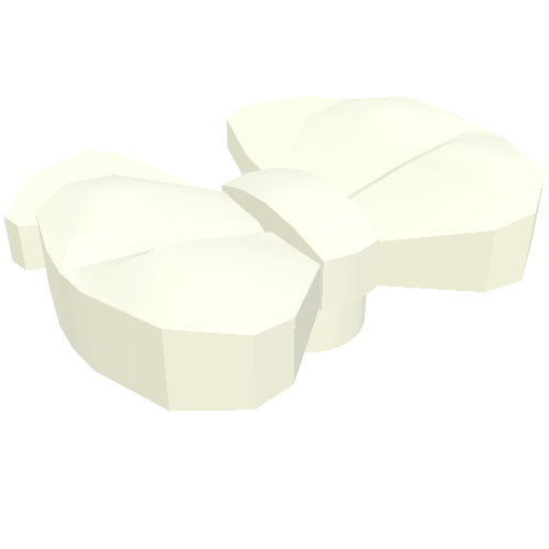 Lego Belville / Scala, Equipment, Bow / White