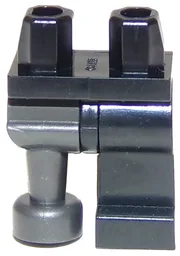 Hips and 1 Black Left Leg, 1 Pearl Dark Gray Pirate Peg Leg
