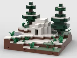 Minecraft Snowy Taiga MOC