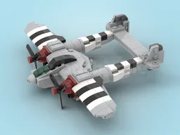 P-38 Lightning (1/72 scale)