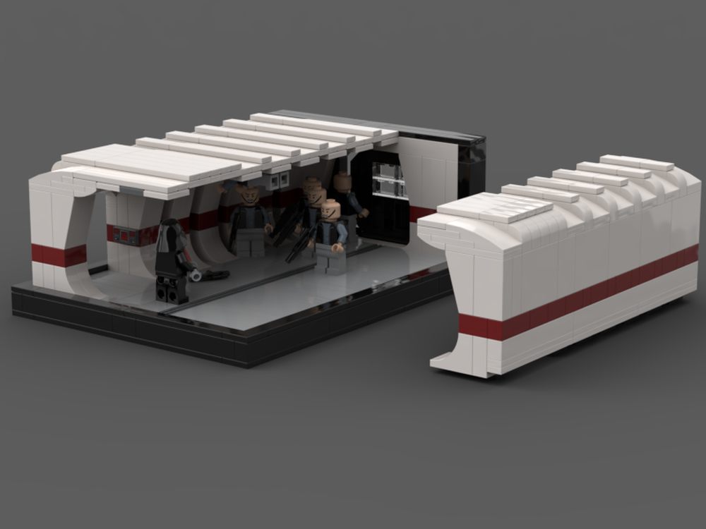 Lego Vader Hallway Scene - Rogue One (Accurate Model)