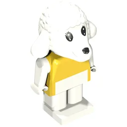 Fabuland Figure, Lucy Lamb / Yellow