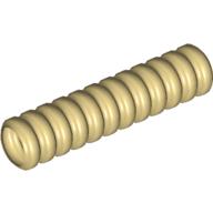 Lego Hose, Ribbed 7mm D. 4L / 3.2cm / Tan