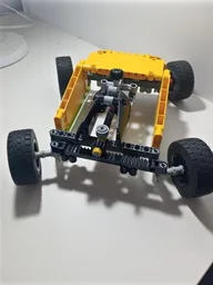 diagonal-driving stunt car