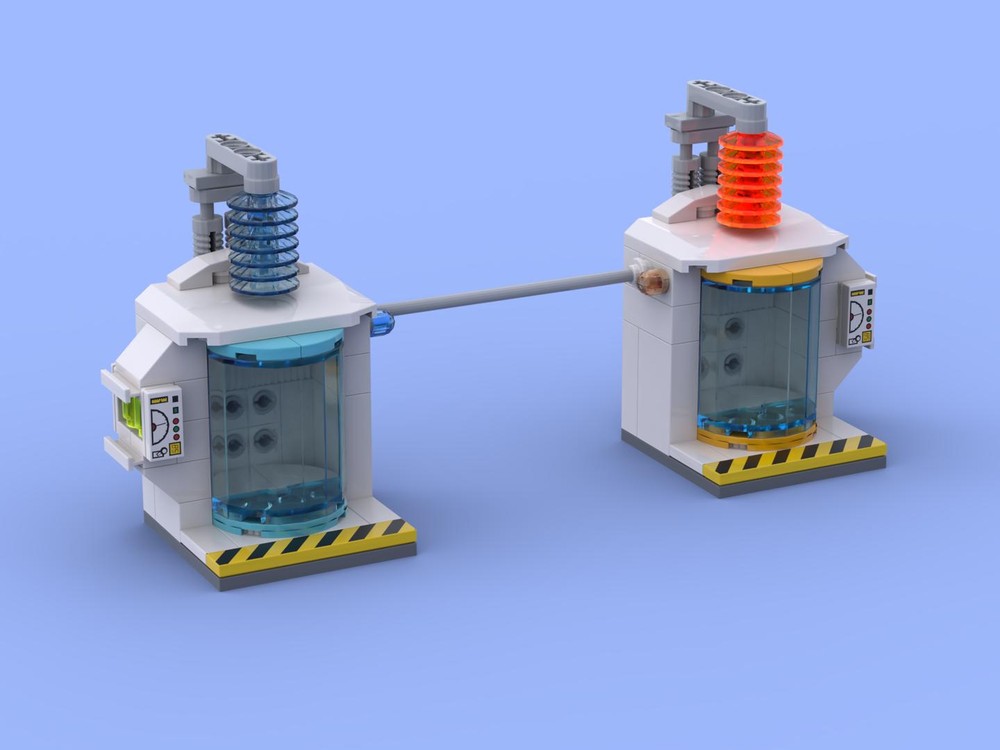 Lego Experimental teleportation chamber