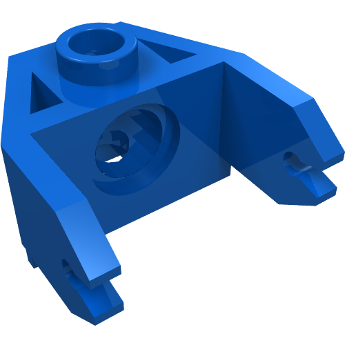 Lego Magnet Holder 2 x 3 / Blue