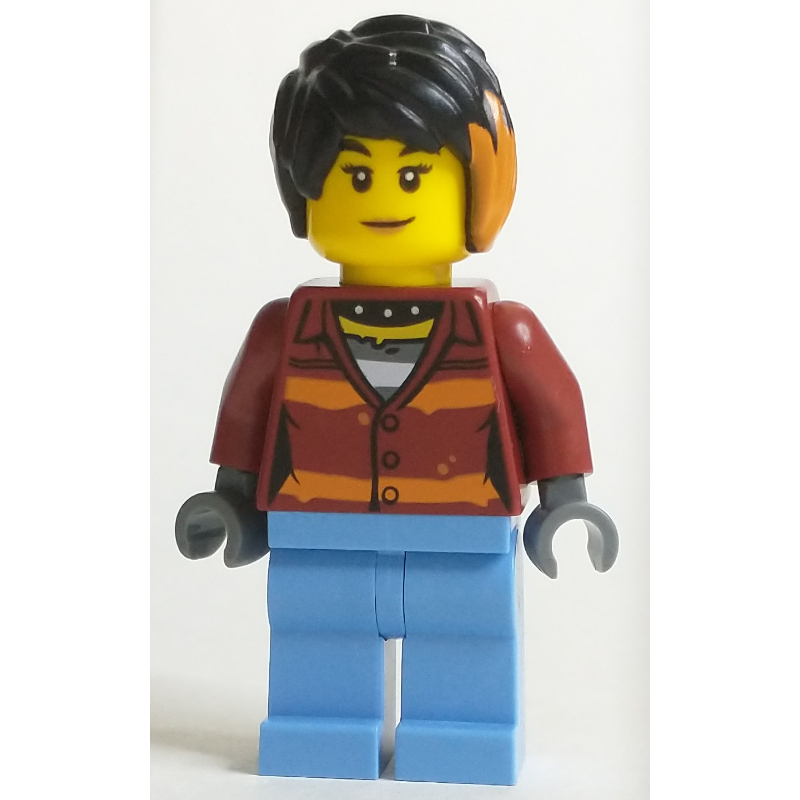Lego Criminal, Daisy Kaboom, Medium Blue Legs