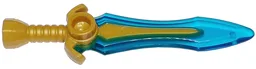 Weapon Sword with Trans-Blue Blade Pattern