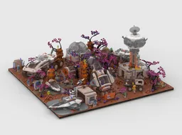 Space Explorer Diorama - Display for 2024 space series