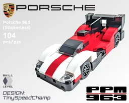 Tiny Porsche 963 (Stickerless)