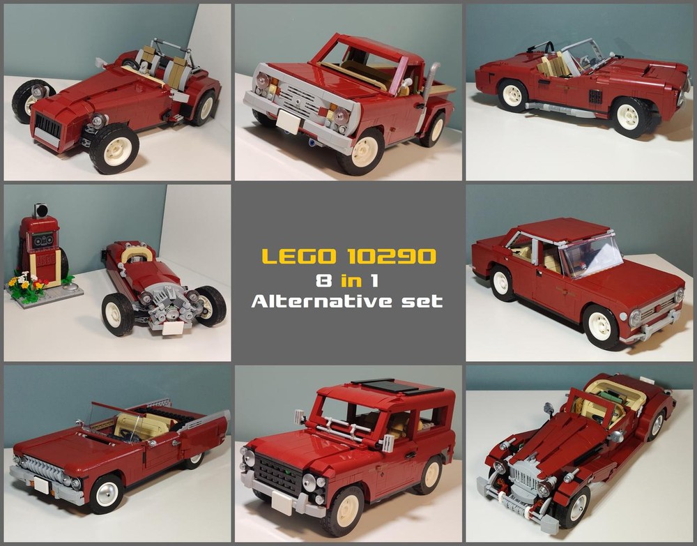 Lego 10290 8 in 1 Alternative Set