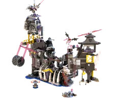 Garmadon's mega fortress