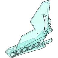 Lego Large Figure Head Connector Block Eye/Brain Stalk (Vahki) / Trans-Light Blue