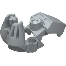 Large Figure Foot, Type 1 / Pearl Light Gray