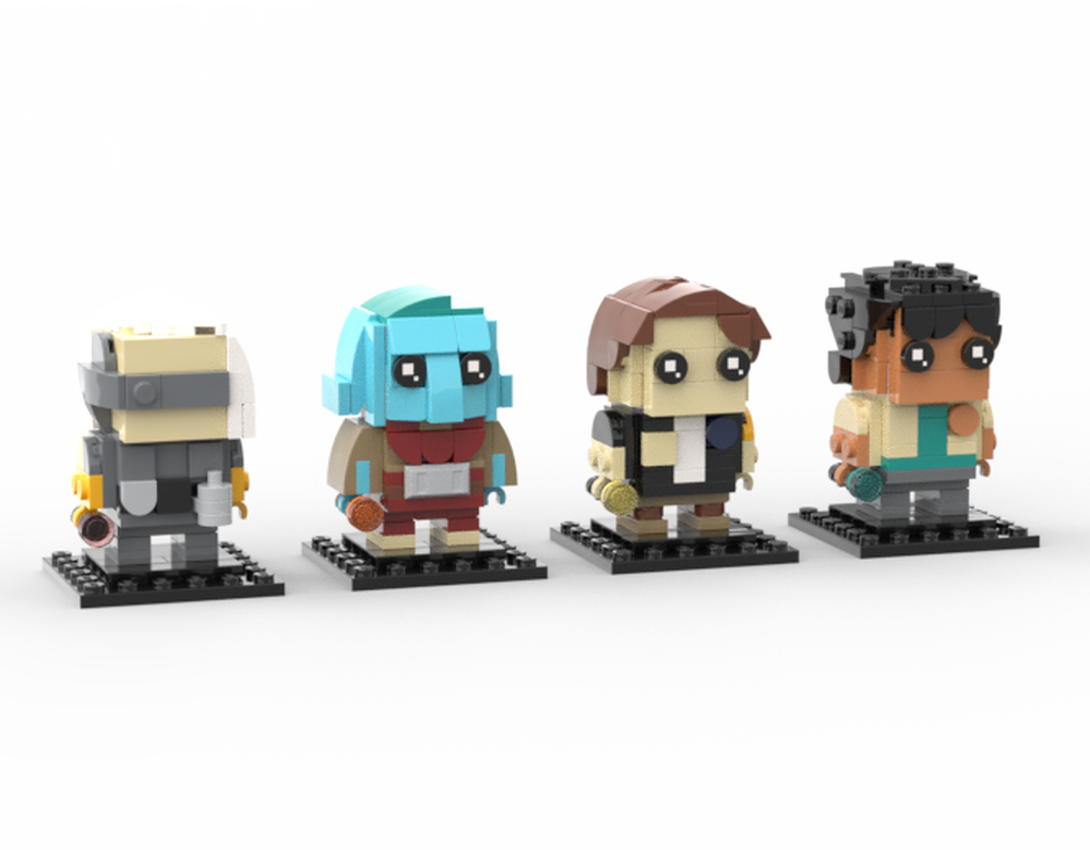 Lego Skeleton Crew Brickheadz - Neel - Fern - KB - Wim
