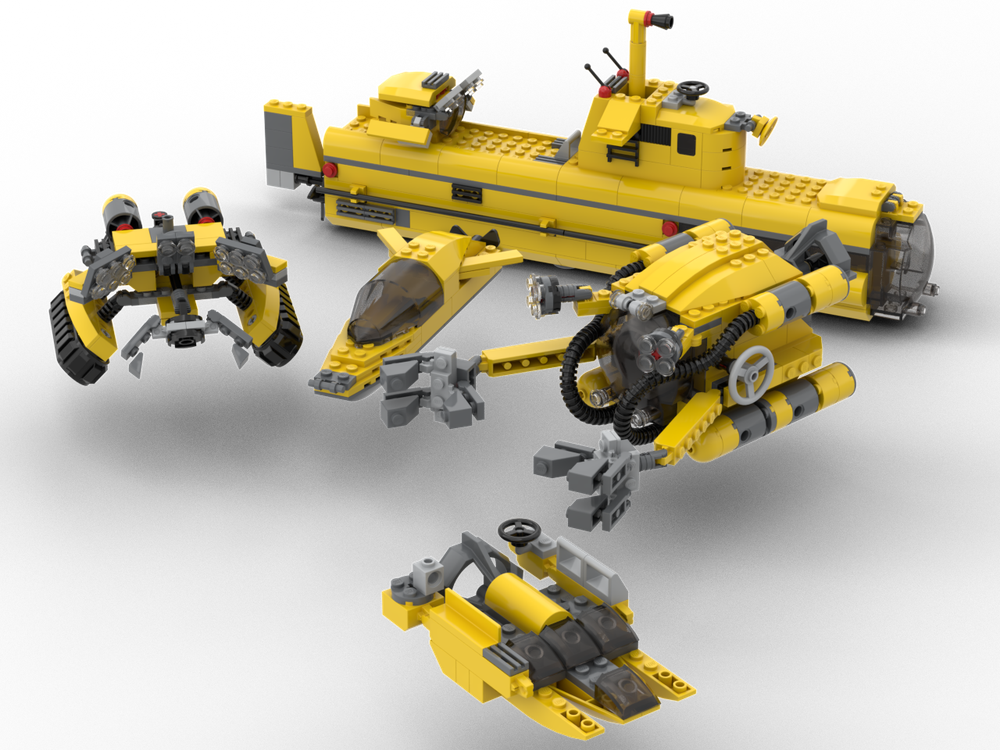 Lego 4888 Submarine 1
