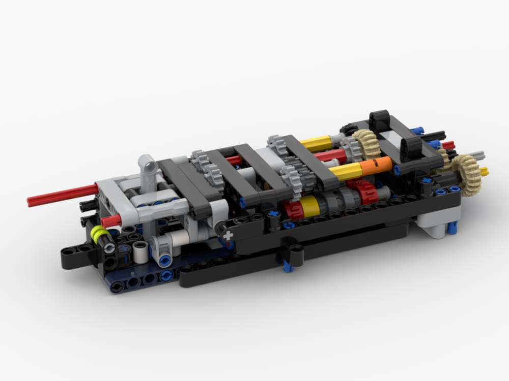 Lego 5+R gearbox for old supercars