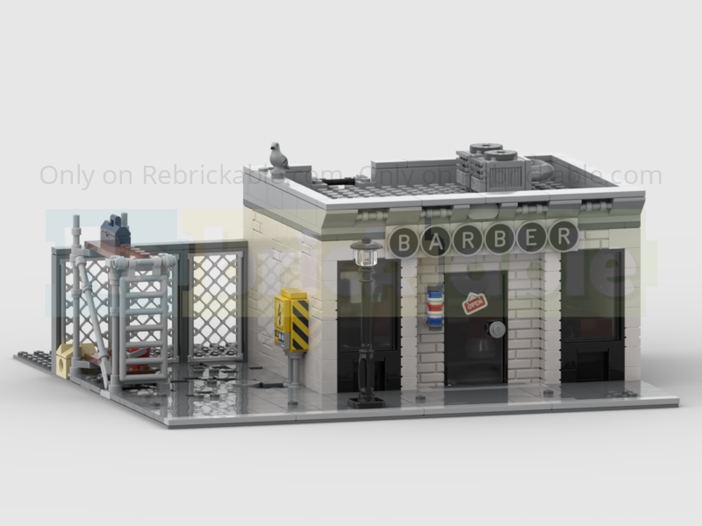 Lego City Barber Shop