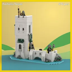 Castle Themed Fortress Tower