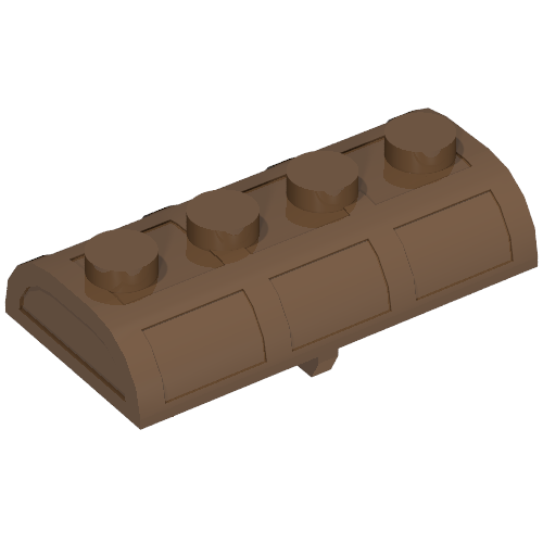Lego Treasure Chest Lid [Thin Hinge]