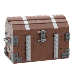 Treasure Chest with hidden compartment and secret layer