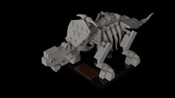 Parchyrhinosaurus Fossil