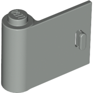 Lego Door 1 x 3 x 2 Left / Light Gray