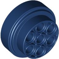 Lego Wheel 31 x 15 Technic, 7 Pin Holes / Dark Blue