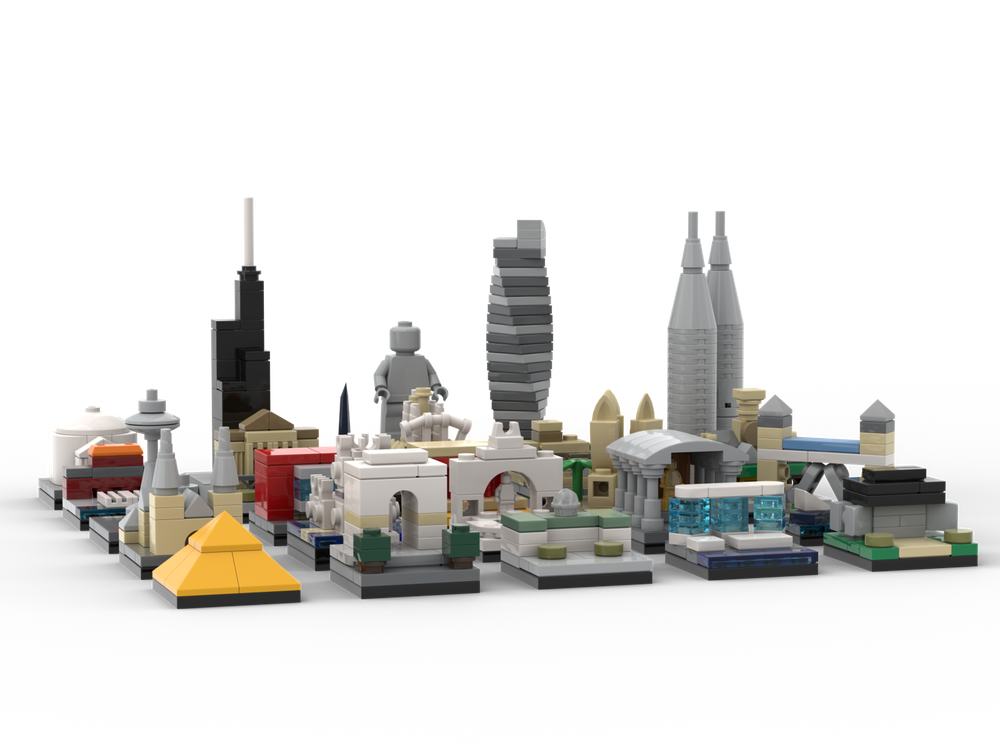 Lego Architecture - Advent Calendar (2022 edition)