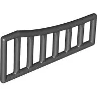 Bar 1 x 8 x 3 - 1 x 8 x 4 Curved / Black