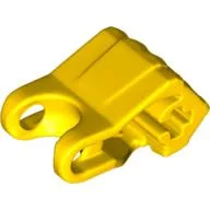 Large Figure Hand, Fist with Axle Hole, 4 Fingers / Yellow