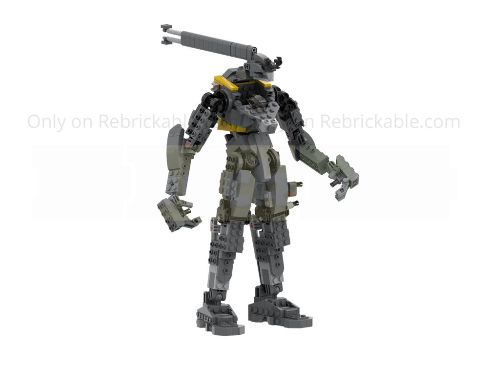 Lego Jay's Titan Mech Frame Upgrade