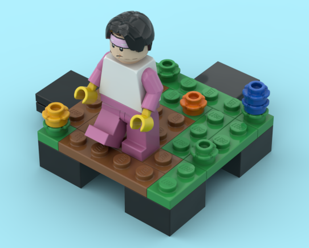 Lego A turning path