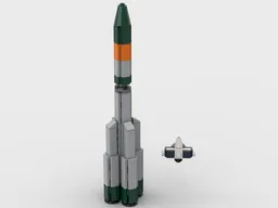 Molniya-M & 3MV Probe (1:220 scale)