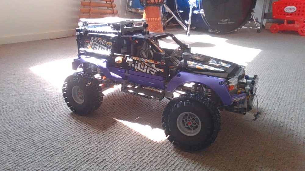 Lego MOC-42069 Extreme Adventure Custom Fitted Wheels.
