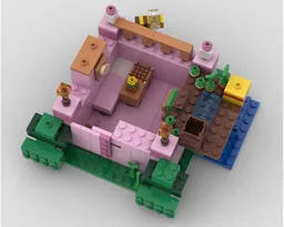 Minecraft Cherry House 21268 Alternative