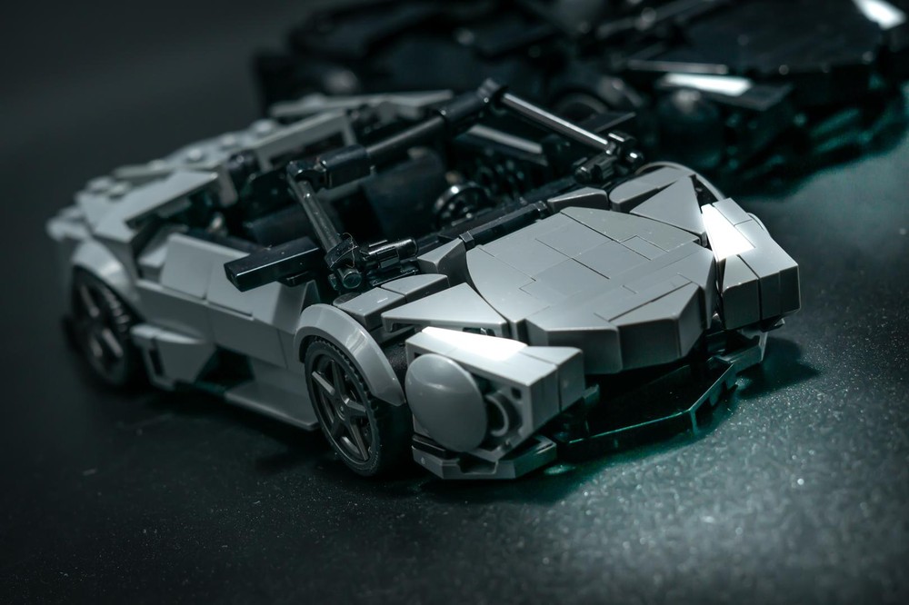 Lego Lamborghini Reventón Roadster (grey)