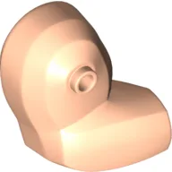 Arm, Bigfig, Right with Stud / Light Nougat