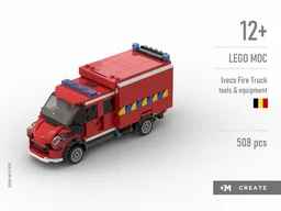 Iveco Fire Truck tools and equipment (Belgian version)