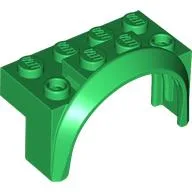Wheel Arch, Mudguard 4 x 2 x 2 1/2 / Green