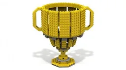 Large Studded Lego Trophy