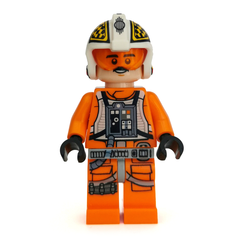Lego Biggs Darklighter, Helmet with Trans-Yellow Visor