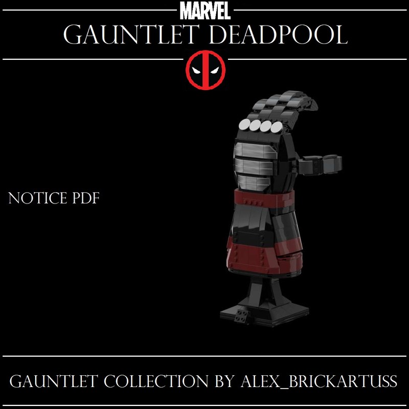 Lego Gauntlet DeadPool