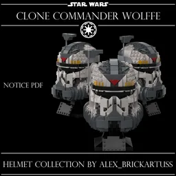 helmet Clone commander Wolffe