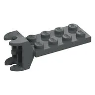 Hinge Plate 2 x 4 with Articulated Joint - Female / Dark Bluish Gray
